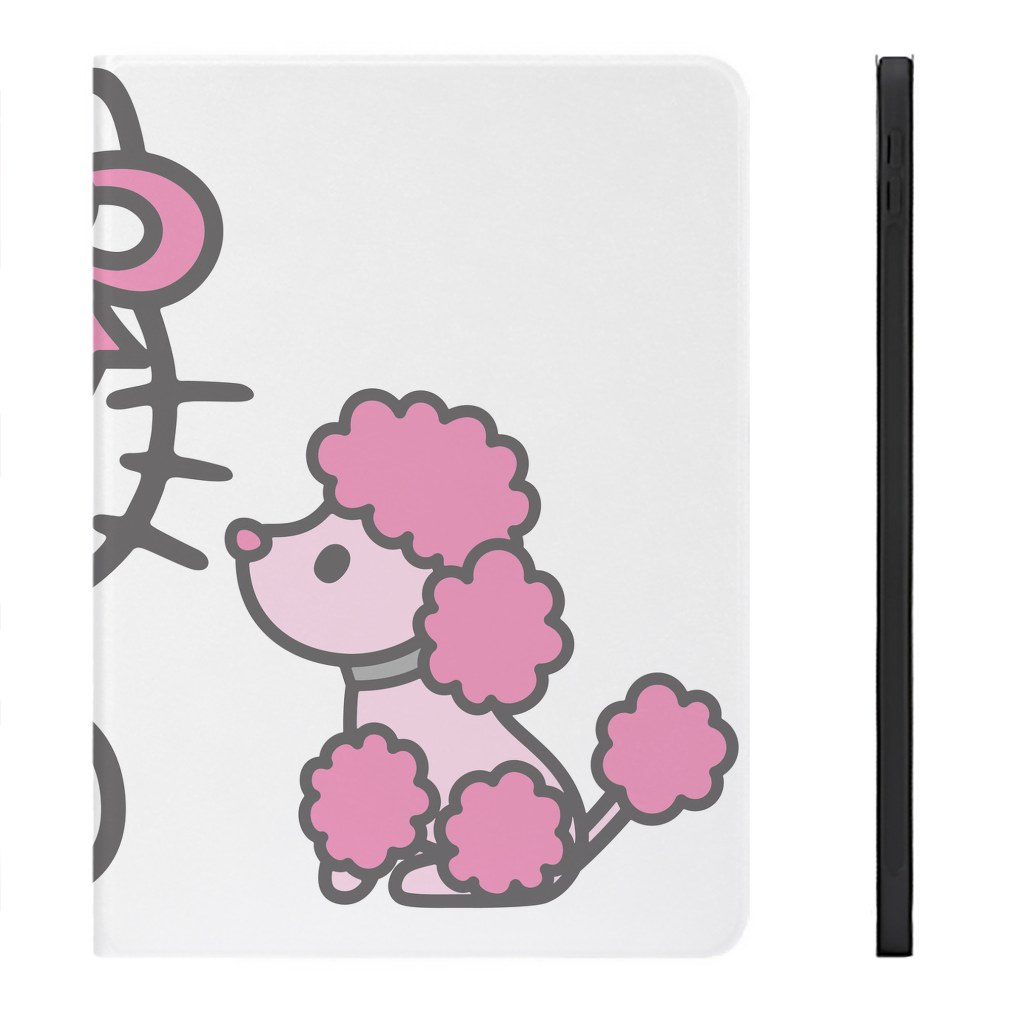 （画像用） Hello Kitty ハローキティ IPadケース ペンホルダー付き ブックスタイルデザイン
